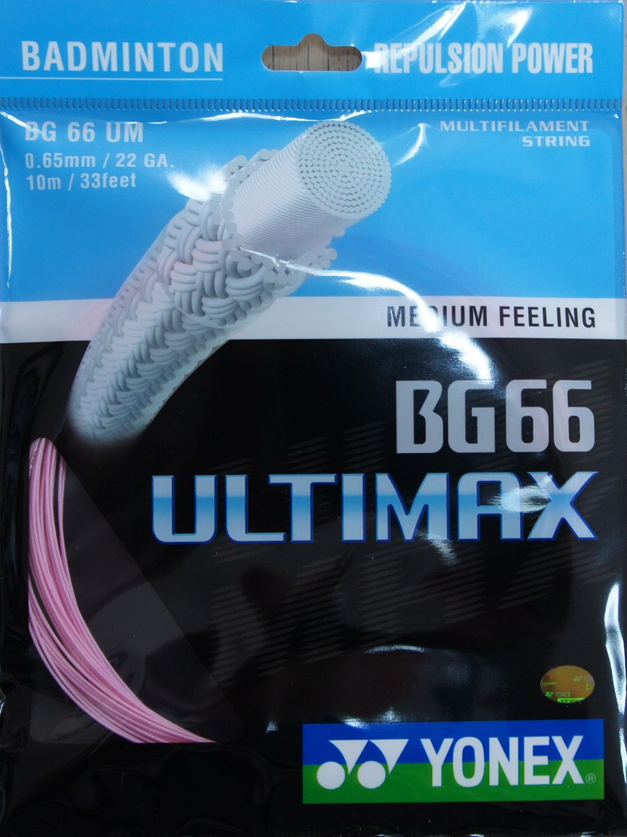 YONEX BG66 ULTIMAX 10m - Badminton Supplies S.A.